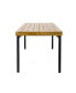 Фото #7 товара Stylish Acacia Wood Dining Table Modern, Weather-Resistant, Seating for 5