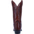 Фото #4 товара Dan Post Boots Winston Lizard Embroidered Round Toe Cowboy Mens Brown Dress Boo