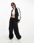 adidas Originals Superstar trackjacket in black and white