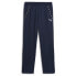 Фото #1 товара Puma Fit Taped Pwrfleece Lite Joggers Mens Blue Casual Athletic Bottoms 52493714