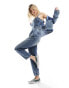 Фото #2 товара Tommy Jeans denim bustier jumpsuit in mid wash