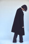 Фото #6 товара Пальто в мужском стиле из шерсти manteco — zw collection ZARA