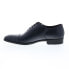 Фото #5 товара Bruno Magli Luna MB1LUNN0 Mens Blue Leather Oxfords & Lace Ups Cap Toe Shoes 9