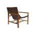 Armchair DKD Home Decor Natural Dark brown Teak 66 x 73 x 77 cm