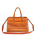 ფოტო #5 პროდუქტის Women's Genuine Leather Lantana Satchel Bag