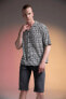 Coool Keith Haring Regular Fit Kısa Kollu Viskon Hawaii Gömlek X4903az22sm