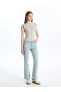 Фото #1 товара LCW Jeans Mars Flare Kadın Jean Pantolon