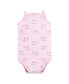 Фото #4 товара Baby Girls Cotton Sleeveless Bodysuits, Whaley Cute