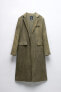 Фото #22 товара Классическое пальто из 100% льна tie-dye — zw collection ZARA