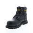 Фото #7 товара Caterpillar Structure Cool Composite Toe P91343 Mens Black Wide Work Boots