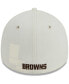 Men's Cream Cleveland Browns Classic 39THIRTY Flex Hat