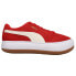 Фото #2 товара Puma Suede Mayu Platform Womens Red Sneakers Casual Shoes 380686-08