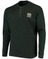 Фото #4 товара Men's Green Green Bay Packers Maverick Thermal Henley Long Sleeve T-shirt