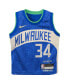 Фото #3 товара Футболка Nike Giannis Antetokounmpo Milwaukee Bucks 2023/24 Replica - Городская коллекция