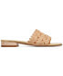 ფოტო #7 პროდუქტის Women's Tavita Slide Wood Heel Straw Flat Sandals
