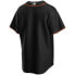 ფოტო #2 პროდუქტის NIKE San Francisco Giants Official Replica Alternate short sleeve T-shirt