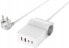 Фото #1 товара Listwa zasilająca 4smarts 4Smarts 6 in 1 USB-C/A Steckdosenleiste Desk GaN 65W