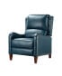 Фото #2 товара Leather Pushback Recliner chair with Adjustable Backrest for Livingroom