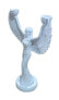 Skulptur Engel Weiß Marmoroptik