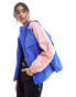 Фото #1 товара Tommy Jeans Chicago colourblocked windbreaker jacket in blue