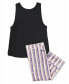 ფოტო #2 პროდუქტის Plus Size Alania Pajama Tank & Pants Set