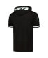 ფოტო #2 პროდუქტის Men's Aaron Rodgers Black New York Jets Player Name and Number Hoodie T-shirt