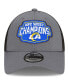 ფოტო #4 პროდუქტის Men's Graphite Los Angeles Rams 2021 NFC West Division Champions 9FORTY Trucker Snapback Hat