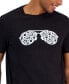 Фото #3 товара Men's Basketweave Aviator Glasses Graphic T-Shirt