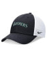 Фото #1 товара Men's Navy Seattle Mariners Evergreen Wordmark Trucker Adjustable Hat