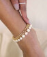 ფოტო #3 პროდუქტის Cultured Freshwater Pearl and 18K Gold Plated Chain Anklet Set