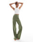 ASOS 4505 Tall Icon soft touch wide leg dance pant in khaki