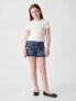 Kids Low Rise Denim Shorts