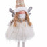 Фото #3 товара Елочная игрушка Белый Многоцветный Металл Полистоун Ткань Ангел 21 x 14 x 58 см