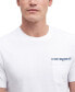 ფოტო #3 პროდუქტის Men's Tayside Tartan-Trimmed Pocket T-Shirt