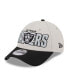 Фото #4 товара Men's Stone, Black Las Vegas Raiders 2023 NFL Draft 9FORTY Adjustable Hat
