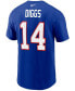 Фото #6 товара Men's Stefon Diggs Royal Buffalo Bills Name and Number T-shirt