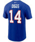 ფოტო #6 პროდუქტის Men's Stefon Diggs Royal Buffalo Bills Name and Number T-shirt