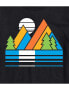 Hybrid Apparel Retro Mountains Mens Short Sleeve Tee