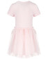 Фото #2 товара Toddler Girls Heart Flower Tulle Dress, Created for Macy's