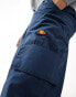 Фото #4 товара Ellesse Drillar cargo pants in navy