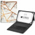 Фото #6 товара Чехол для планшета с клавиатурой Subblim SUBKT5-BTTW10 Белый macOS
