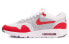 Кроссовки Nike Air Max 1 красно-белые для мужчин 843384-101 40.5 - фото #2