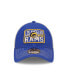 Фото #3 товара Men's Royal, Natural Los Angeles Rams Historic Logo Devoted Trucker 9TWENTY Snapback Hat