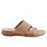 Фото #1 товара Softwalk Taraz S2320-154 Womens Beige Leather Slip On Strap Sandals Shoes 7