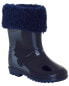 Фото #4 товара Toddler Faux Fur-Lined Rain Boots 4