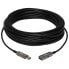 Фото #1 товара Tripp U330F-20M-G1 USB 3.2 Gen 1 CL3-Rated Fiber Active Optical Cable (AOC) - Extension/Repeater - A M/F - Black - 20 m (65 ft.) - 20 m - USB A - USB A - USB 3.2 Gen 1 (3.1 Gen 1) - 5000 Mbit/s - Black - Grey