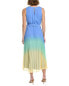 Фото #2 товара Платье женское Taylor Ombre Cambria Chiffon Midi Dress