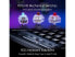 Фото #5 товара ASUS ROG Azoth 75 Wireless DIY Custom Gaming Keyboard, OLED display, Gasket-Moun