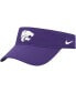 Фото #2 товара Men's Kansas State Wildcats Purple Sideline Performance Visor