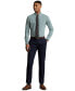 Фото #4 товара Men's Classic-Fit Striped Stretch Poplin Shirt